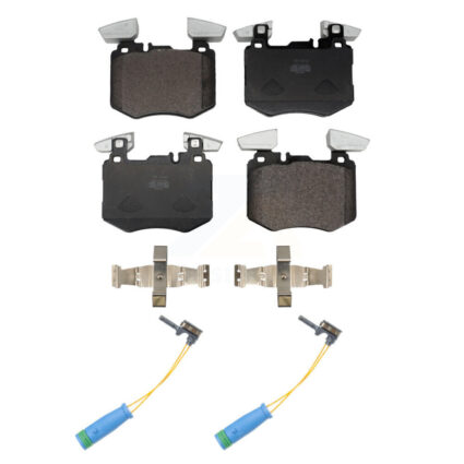 Front Semi-Metallic Disc Brake Pads And Wear Sensors Kit For Mercedes-Benz GLC300 KPW-101410
