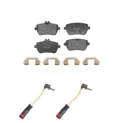 Rear Semi-Metallic Brake Pad Wear Sensor Kit For Mercedes-Benz S550 S560 SL450 S450 SL550 KPW-101416