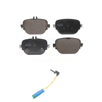 Rear Semi-Metallic Brake Pads Wear Sensor Kit For Mercedes-Benz E400 E450 E53 AMG E43 E63 KPW-101428
