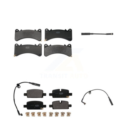 Front Rear Semi-Metallic Brake Pad Extra Wear Sensor Kit For GMC Sierra 1500 Chevrolet XL KPW-101435