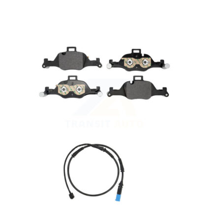 Front Semi-Metallic Disc Brake Pad And Wear Sensor Kit For BMW X5 X6 With Standard Brakes KPW-101563