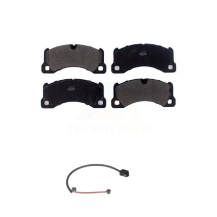 Front Semi-Metallic Disc Brake Pads And Wear Sensors Kit For Porsche Cayenne KPW-101567
