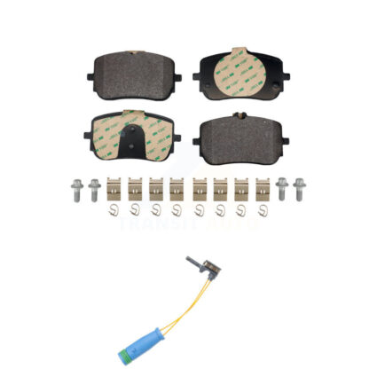 Front Semi-Metallic Disc Brake Pads And Wear Sensors Kit For Mercedes-Benz A220 CLA250 KPW-101572