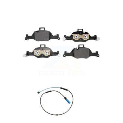 Front Semi-Metallic Disc Brake Pad And Wear Sensor Kit For BMW 530i xDrive 540i 530e 540d KPW-101577