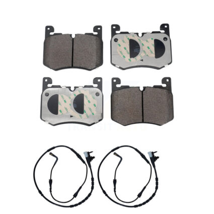 Front Semi-Metallic Disc Brake Pads And Wear Sensors Kit For Land Rover Range Velar KPW-101578