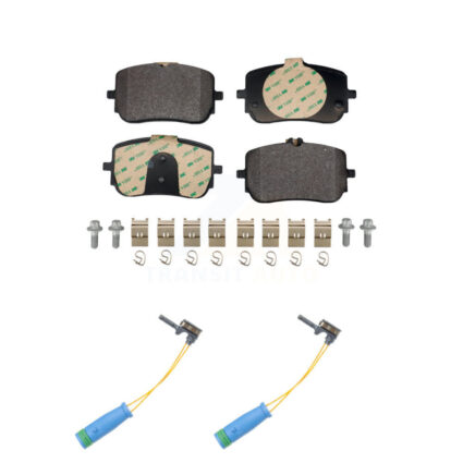 Front Semi-Metallic Disc Brake Pads And Wear Sensors Kit For Mercedes-Benz A220 CLA250 KPW-101591