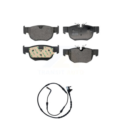 Rear Semi-Metallic Brake Pad And Wear Sensor Kit For Jaguar F-Pace Land Rover Range Velar KPW-101597