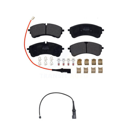 Rear Semi-Metallic Disc Brake Pads And Extra Wear Sensors Kit For Ford Transit-350 HD KPW-101602