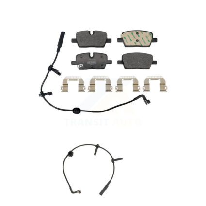 Rear Semi-Metallic Brake Pad & Wear Sensor Kit For 2020 Cadillac CT6 With Brembo Calipers KPW-101604