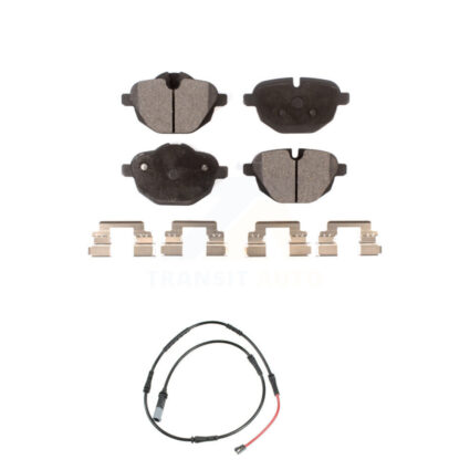 Rear Semi-Metallic Disc Brake Pads And Wear Sensors Kit For BMW 528i xDrive 535d KPW-101605