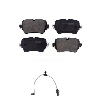 Rear Semi-Metallic Disc Brake Pads And Wear Sensors Kit For 2019 Audi e-tron Quattro -L KPW-101607