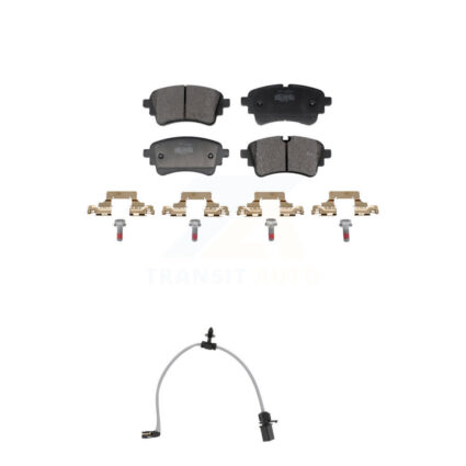 Rear Semi-Metallic Brake Pad Wear Sensor Kit For Audi Q5 Sportback SQ5 PHEV A6 Quattro A7 KPW-101609