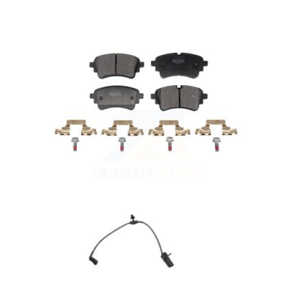 Rear Semi-Metallic Brake Pads Wear Sensor Kit For Audi A5 Sportback A4 Quattro S5 allroad KPW-101610