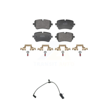 Rear Semi-Metallic Disc Brake Pads & Wear Sensor Kit For Audi Q7 Q8 SQ8 SQ7 A8 Quattro S8 KPW-101612