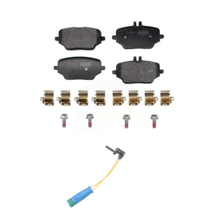 Rear Semi-Metallic Disc Brake Pads And Wear Sensors Kit For Mercedes-Benz GLE350 KPW-101618