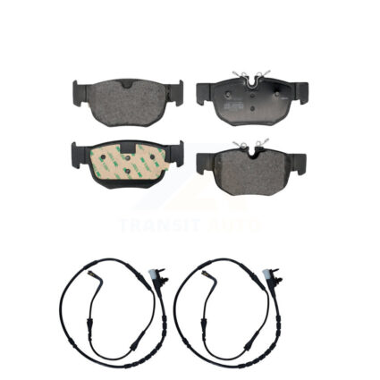 Rear Semi-Metallic Brake Pad And Wear Sensor Kit For Jaguar F-Pace Land Rover Range Velar KPW-101620