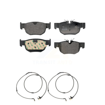 Rear Semi-Metallic Brake Pad And Wear Sensor Kit For Land Rover Range Velar Jaguar F-Pace KPW-101622