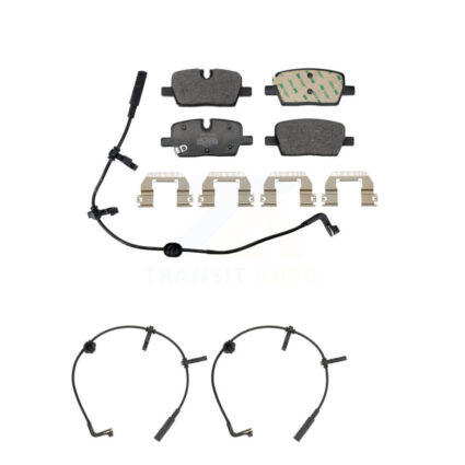 Rear Semi-Metallic Brake Pad & Wear Sensor Kit For 2020 Cadillac CT6 With Brembo Calipers KPW-101627