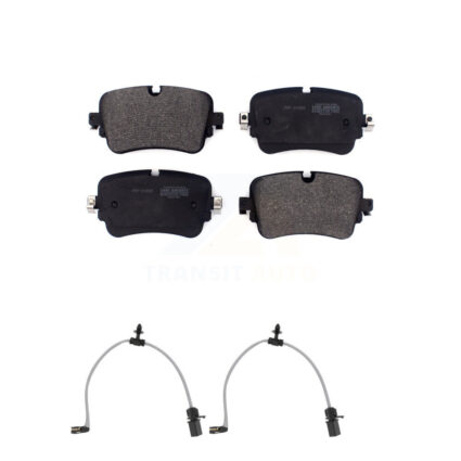 Rear Semi-Metallic Disc Brake Pads And Wear Sensors Kit For 2019 Audi e-tron Quattro -L KPW-101630