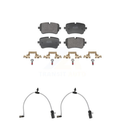 Rear Semi-Metallic Brake Pads & Wear Sensor Kit For Audi e-tron Quattro Sportback S6 S7 S KPW-101631
