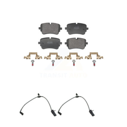 Rear Semi-Metallic Disc Brake Pads & Wear Sensor Kit For Audi Q7 Q8 SQ8 SQ7 A8 Quattro S8 KPW-101635