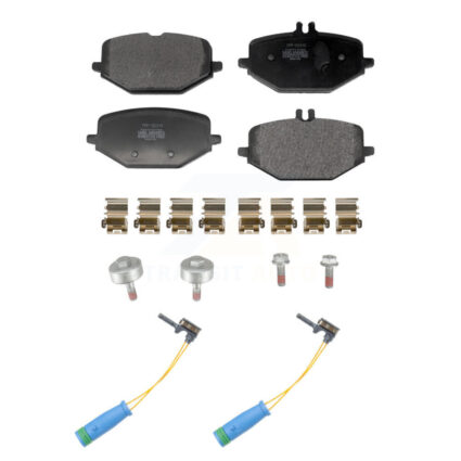 Rear Semi-Metallic Brake Pads Wear Sensor Kit For Mercedes-Benz GLE450 GLE350 GLS450 G550 KPW-101639