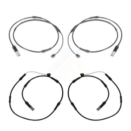 Front Rear Brake Pads Wear Sensor (4 Pack) For BMW M6 Gran Coupe KSE-100120