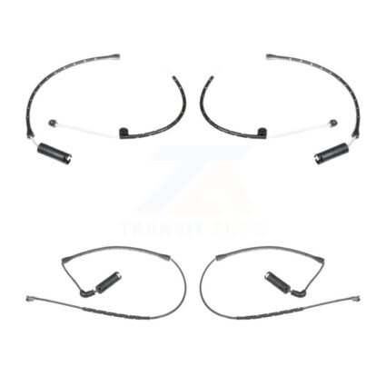Front Rear Brake Pads Wear Sensor (4 Pack) For 2000-2006 BMW X5 KSE-100121