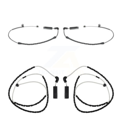 Front Rear Brake Pads Wear Sensor (4 Pack) For BMW Z4 KSE-100125