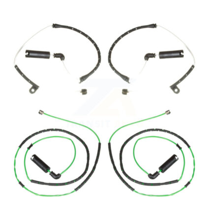 Front Rear Brake Pads Wear Sensor (4 Pack) For 2006-2008 BMW Z4 3.2L KSE-100127