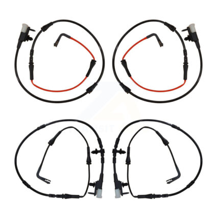 Front Rear Brake Pads Wear Sensor (4 Pack) For Jaguar XE KSE-100133