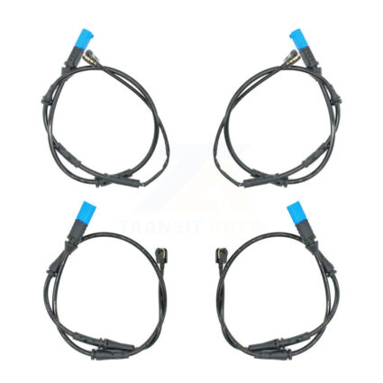 Front Rear Brake Pads Wear Sensor (4 Pack) For BMW X3 iX3 KSE-100141