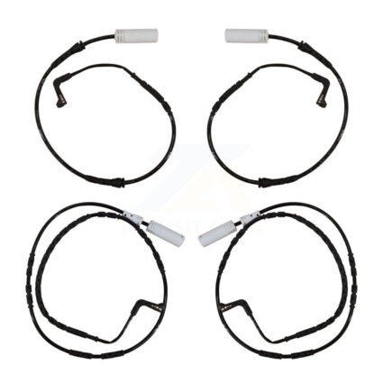 Front Rear Brake Pads Wear Sensor (4 Pack) For BMW 328i 128i 323i 325i 330i 125i 120i KSE-100143