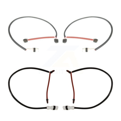 Front Rear Brake Pads Wear Sensor (4 Pack) For Porsche 911 with Steel Rotor KSE-100150