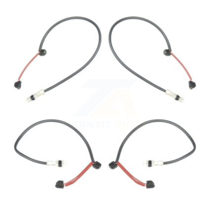 Front Rear Brake Pads Wear Sensor (4 Pack) For Porsche 911 without Ceramic Rotor KSE-100153
