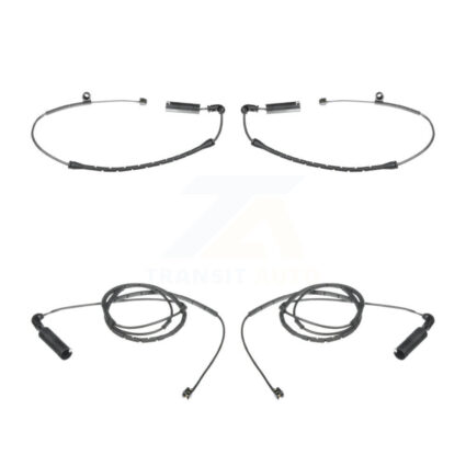 Front Rear Brake Pads Wear Sensor (4 Pack) For BMW 325i 325Ci 320i 323i 328i 323Ci 328Ci KSE-100158