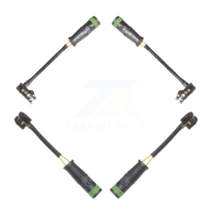 Front Rear Brake Pads Wear Sensor (4 Pack) For Sprinter 3500 Mercedes-Benz Dodge 2500 KSE-100163