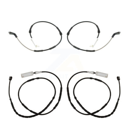 Front Rear Brake Pads Wear Sensor (4 Pack) For 2013-2015 BMW X1 3.0L KSE-100167