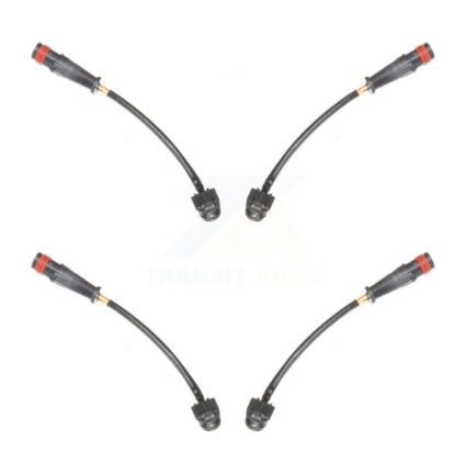 Front Rear Brake Pads Wear Sensor (4 Pack) For Mercedes-Benz C63 AMG E63 S CLS63 SLK55 KSE-100171