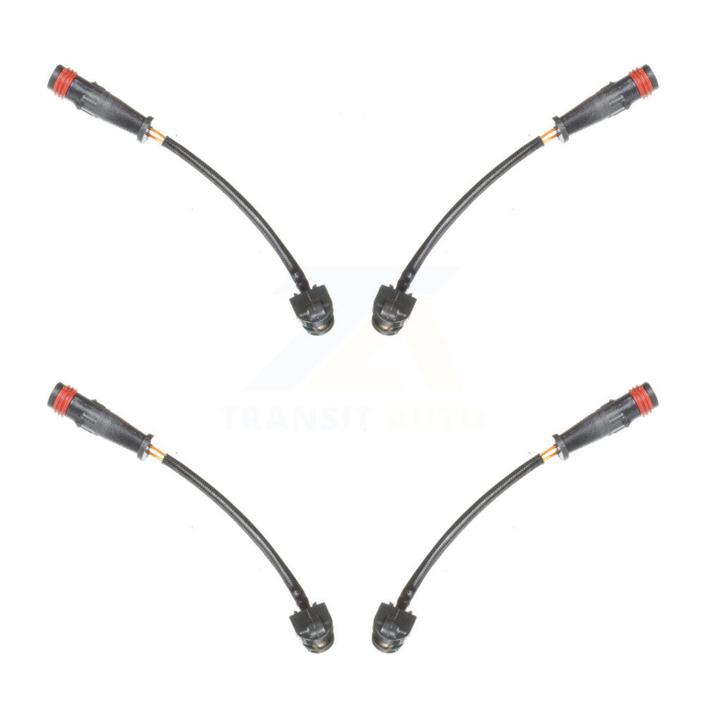 Front Rear Brake Pads Wear Sensor (4 Pack) For Mercedes-Benz C63 AMG E63 S CLS63 SLK55 KSE-100171