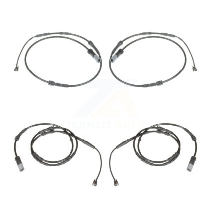 Front Rear Brake Pads Wear Sensor (4 Pack) For BMW X3 X4 KSE-100176