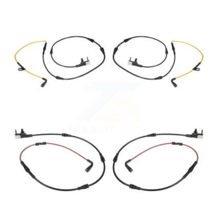 Front Rear Brake Pads Wear Sensor (4 Pack) For Land Rover Range Sport Discovery KSE-100177