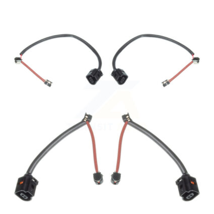 Front Rear Brake Pads Wear Sensor (4 Pack) For Porsche Taycan Panamera KSE-100179