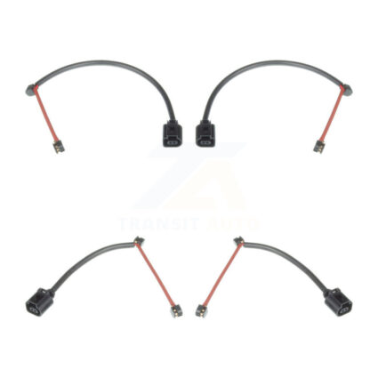 Front Rear Brake Pads Wear Sensor (4 Pack) For Porsche 718 Cayman Boxster KSE-100182