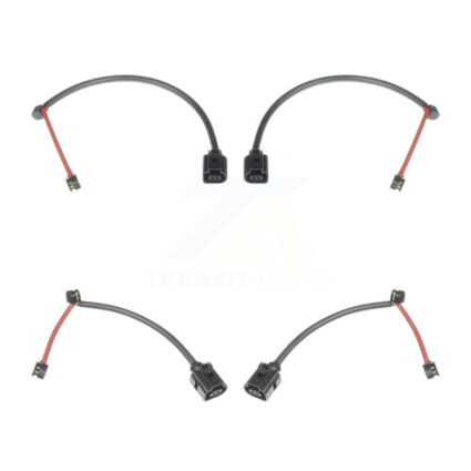 Front Rear Brake Pads Wear Sensor (4 Pack) For Porsche 911 KSE-100183