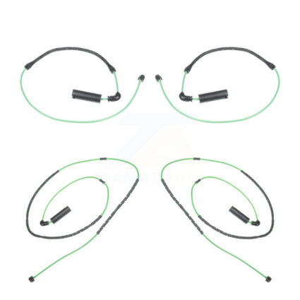 Front Rear Brake Pads Wear Sensor (4 Pack) For 2001-2006 BMW M3 3.2L KSE-100185