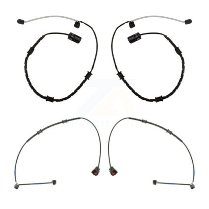 Front Rear Brake Pads Wear Sensor (4 Pack) For Jaguar F-Type XK XKR KSE-100186
