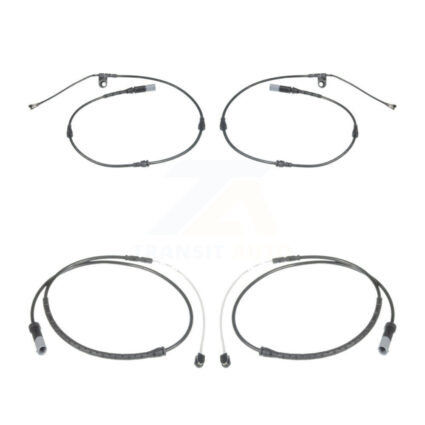 Front Rear Brake Pads Wear Sensor (4 Pack) For BMW X5 X6 KSE-100193