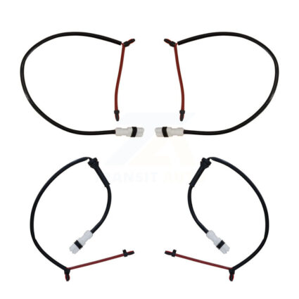 Front Rear Brake Pads Wear Sensor (4 Pack) For Porsche Boxster KSE-100197