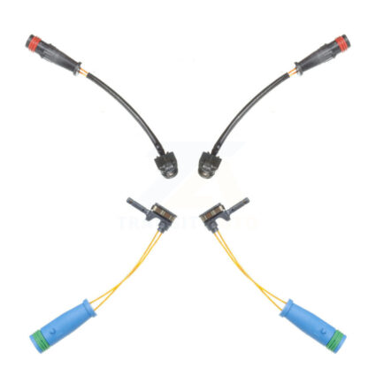 Front Rear Brake Pads Wear Sensor (4 Pack) For Mercedes-Benz G63 AMG E63 S GLC63 GT 53 KSE-100201